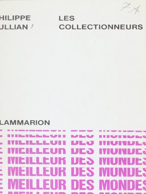 cover image of Les collectionneurs